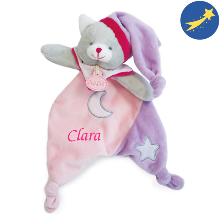  - les luminescents plat chat rose violet étoile 